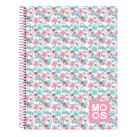 Muistikirja Moos Flores Monivärinen A4 120 Levyt