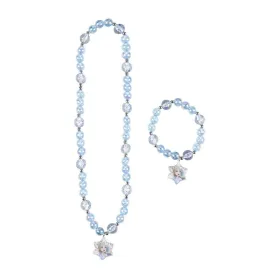 Necklace and Bracelets set Frozen Blue 2 Pieces