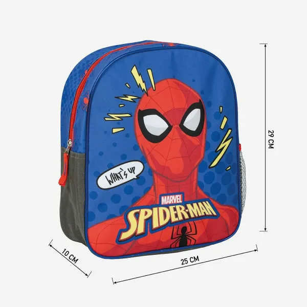 Школьный рюкзак Spider-Man Синий 8,0 x 30,0 x 25,0 cm