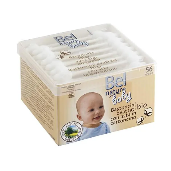 Bel Nature Safety Cotton Buds 56 Units