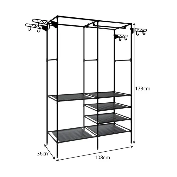 Clothes hanger - double Ruhhy 22671