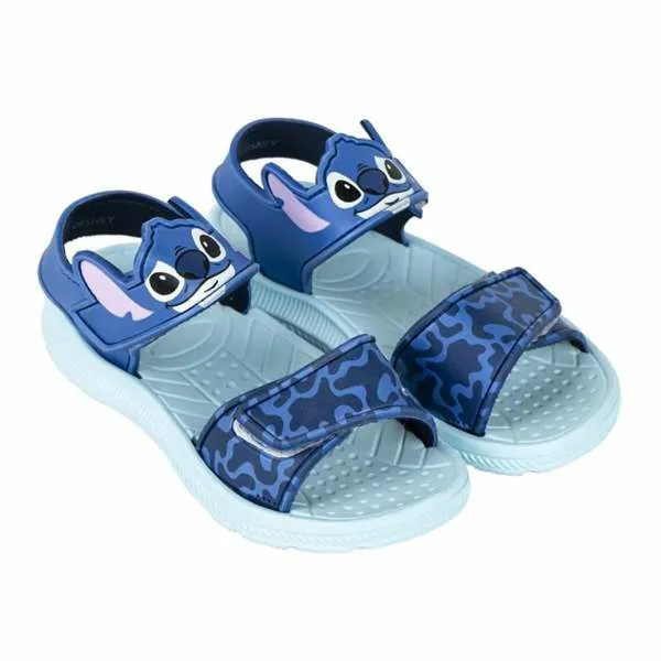 Детская сандалии Stitch Светло Синий 28