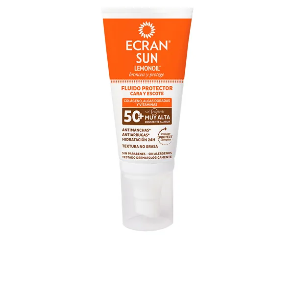 Ecran Sun Lemonoil Face And Neck Fluid Spf50 50ml