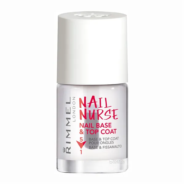 Rimmel London Nail Nurse Nail Base And Top Coat