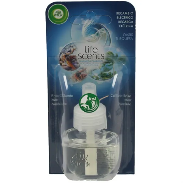 Air-Wick Life Scents Oasis Turquesa Electric Air Freshener Refill 17ml