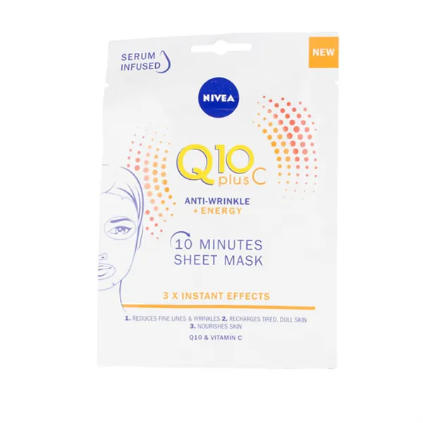 Nivea Q10+Vitamin C Anti Wrinkle Energizing Face Mask