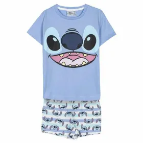 Children's Pyjama Stitch Blue (6 Years)