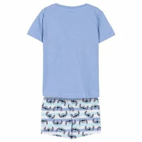 Children's Pyjama Stitch Blue (6 Years)