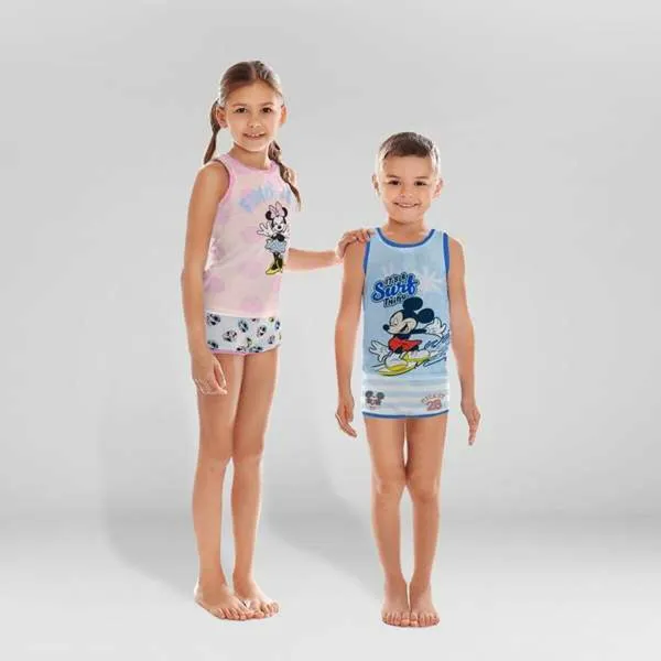 Pižama Vaikiškas Mickey Mouse Mėlyna (3 metų)