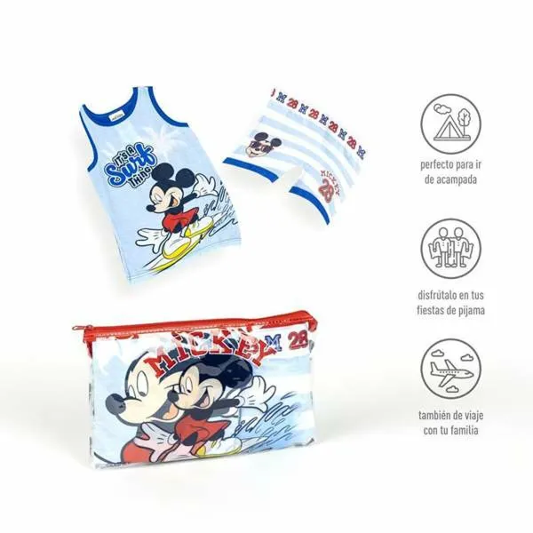 Children's Pyjama Mickey Mouse Blue (3 Years)