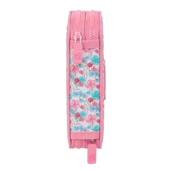 Tuplapenaali Moos Flores Monivärinen 12.5 x 19.5 x 4 cm 28 Kappaletta