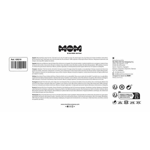 Svečana odjeća za odrasle My Other Me Funny Horror Baby Viens izmērs
