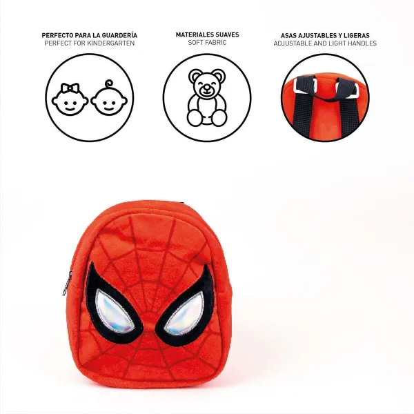 Koululaukku Spider-Man 18 x 22 x 8 cm