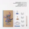 Toimistotarvikesetti Stitch Sininen 10 Kappaletta (6 Kappaletta)