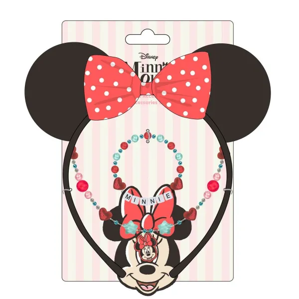 Набор из ожерелья и браслетов Minnie Mouse