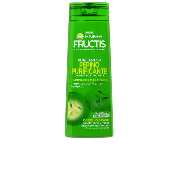 Garnier Fructis Pure Fresh Cucumber Purifying Shampoo 360ml