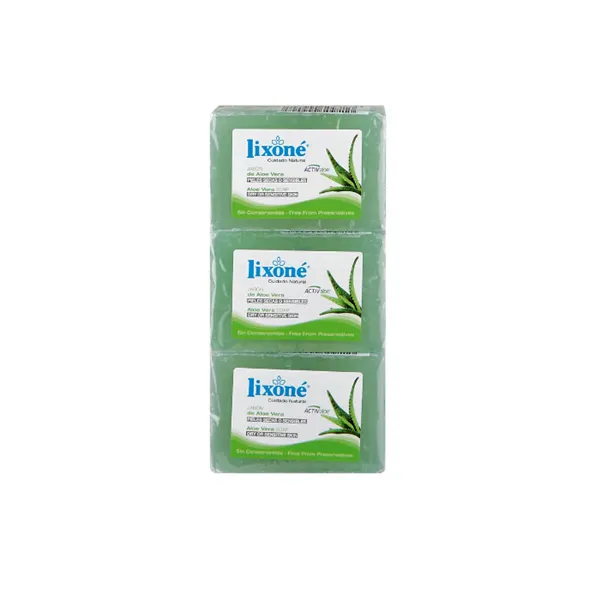 Lixoné Aloe Vera Soap Dry Or Sensitive Skin 3x125g