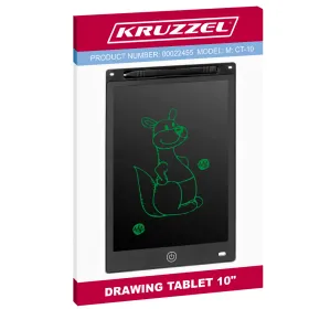 Графический планшет 10 дюймов, черный, XL KRUZZEL 22455