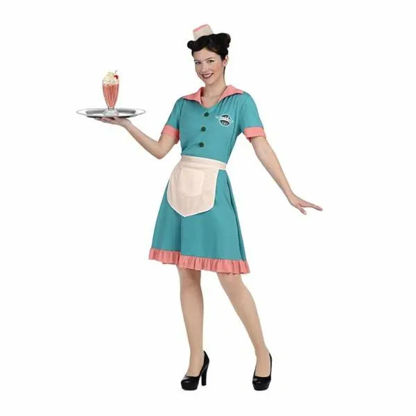 Aikuisten asut My Other Me Tarjoilijatar XL