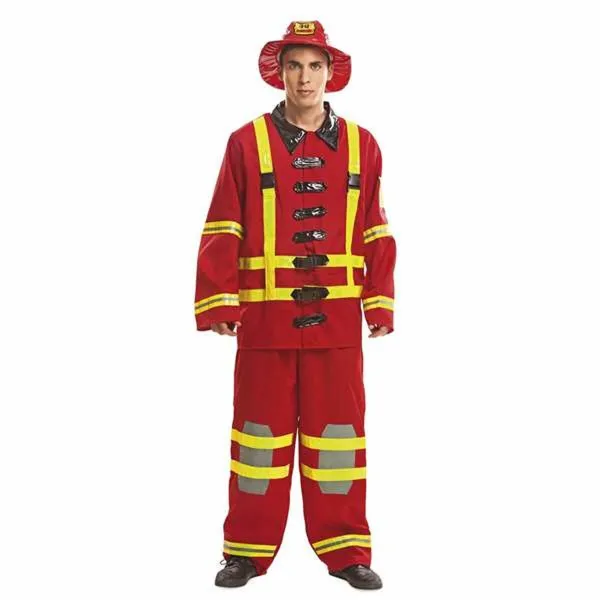 Kostumas suaugusiems My Other Me Gaisrininkas XXL