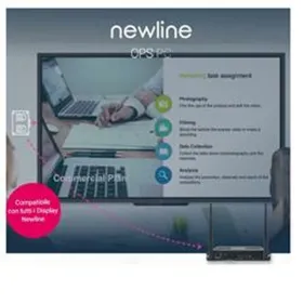 USB Kabelis Newline Interactive WB7C120U Melns