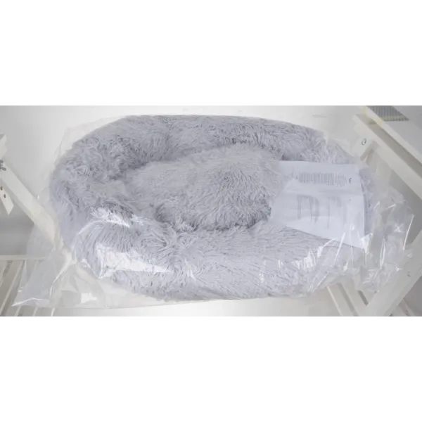 Лежак для собаки Hairy, серый 22759
