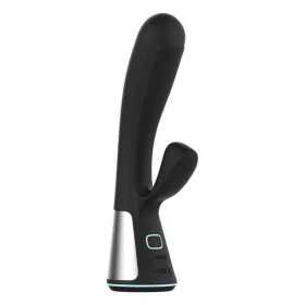Divkārši Stimulējošs Vibrators Kiiroo Melns (18 cm)