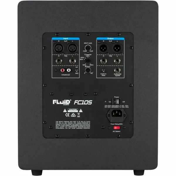 Сабвуфер FLUID AUDIO FC10S