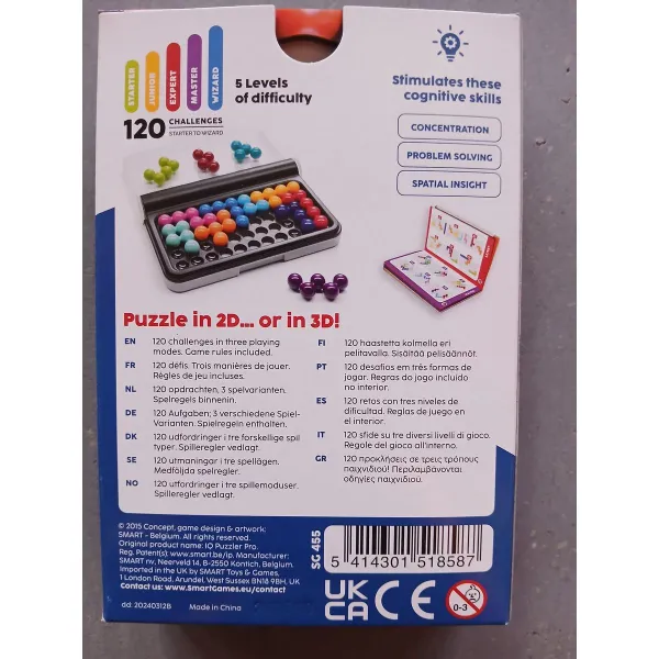 Izglītojošā Spēle Lúdilo IQ Puzzler Pro