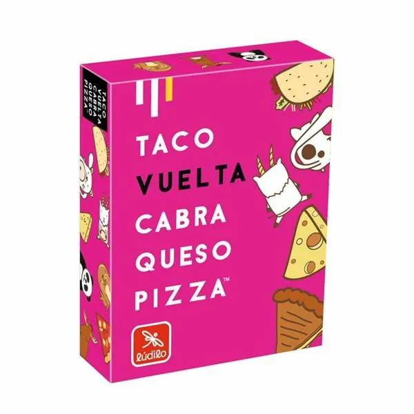 Izglītojošā Spēle Lúdilo Taco, Vuelta, Cabra, Queso, Pizza
