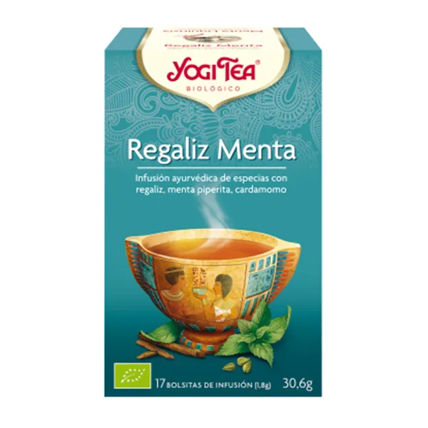 Yogi Tea Regaliz y Menta 17 X 1,8g