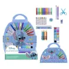 Kancelejas Komplekts Stitch Zils Portfelis