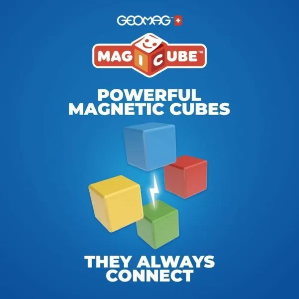 Rakennussetti Geomag Magicube Recycled Creative Set