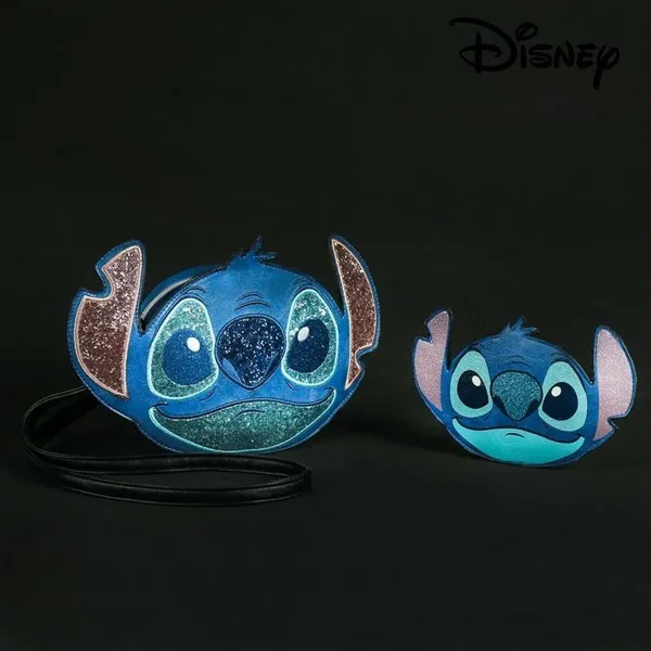 Olkalaukku Stitch Disney 72809 Sininen 26,5 x 18,0 x 5,0 cm