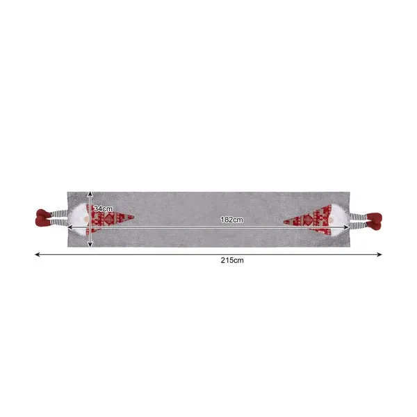 Christmas table runner 180x33cm Ruhhy 22501