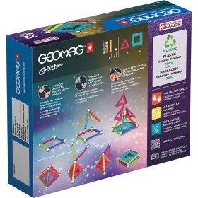 Playset Geomag Glitter (22 Kappaletta)