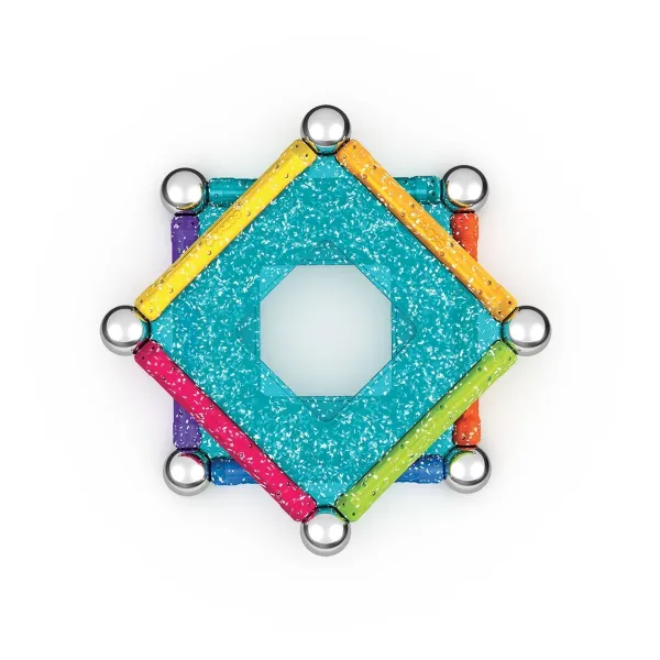 Playset Geomag Glitter (22 Daudzums)