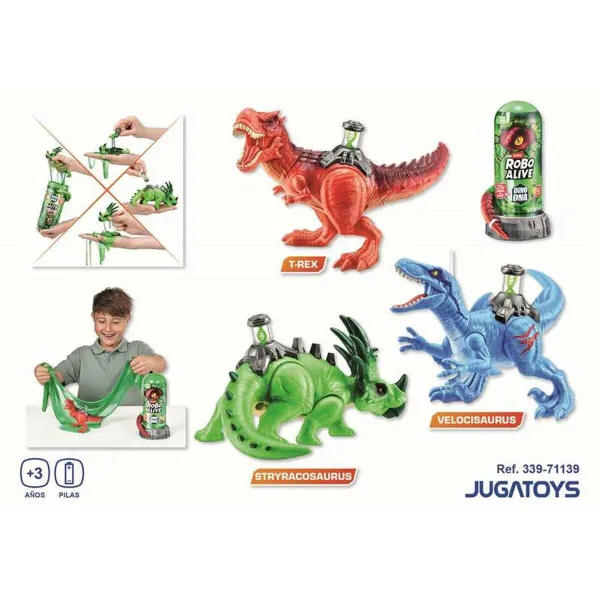Action Figure Zuru Robo Alive Dino Dna