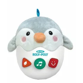 Muzikālā Plīša Rotaļlieta 22 cm Pingvīns