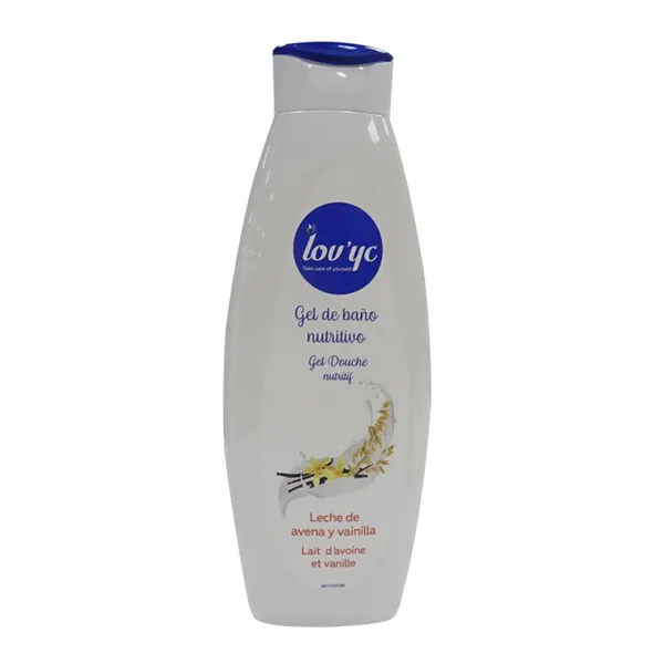 Gel Lovyc Nutritivo 750ml Leche Avena y Vainilla