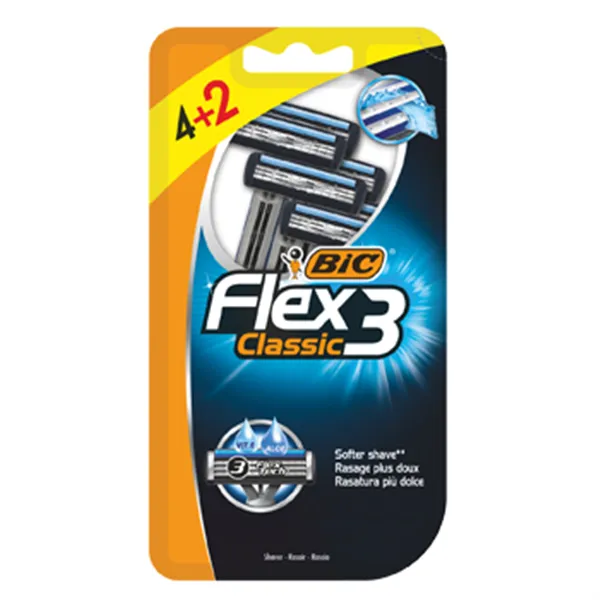 Bic Flex 3 Hojas Maq Afeitar 4 2 Ud