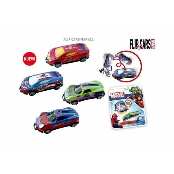 Mänguauto Bandai Flip Cars Marvel