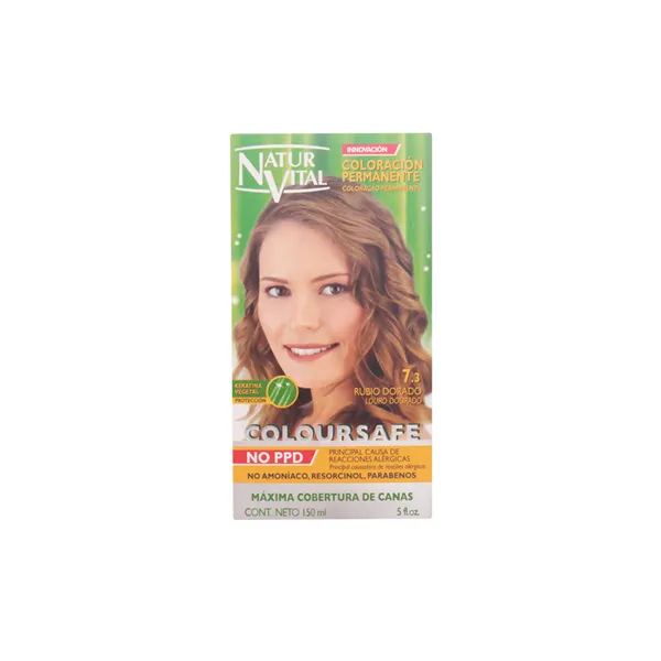 Naturaleza Y Vida Coloursafe Permanent 7.3 Golden Blonde 150ml