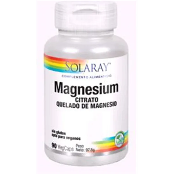 Solaray Magnesium 133 Mg 90 Vcaps