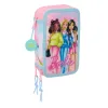Skolas Penālis ar Piederumiem Barbie Painterly Rozā Debesu zils 12,5 x 19,5 x 5,5 cm 37 Daudzums
