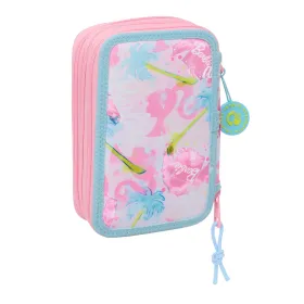 Skolas Penālis ar Piederumiem Barbie Painterly Rozā Debesu zils 12,5 x 19,5 x 5,5 cm 37 Daudzums