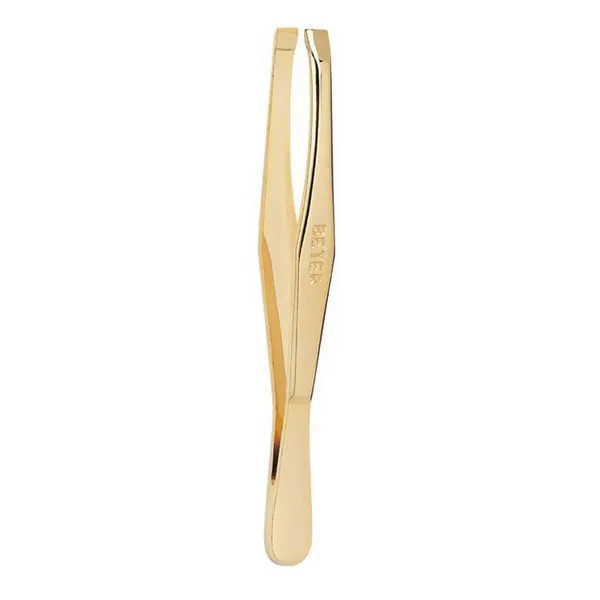 Beter Gilded Straight Tip Tweezers