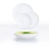 Tableware Luminarc Apy White Glass 18 Pieces