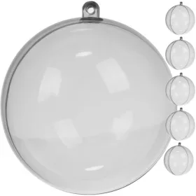 Läpinäkyvät pallot 12 cm - 5 kpl setti Ruhhy 22278