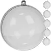 Caurspīdīgas bumbiņas 12 cm - 5 gab. komplekts Ruhhy 22278